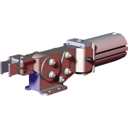 8021 - Kraftspanner, pneumatisch, Kniehebel, geschlossen