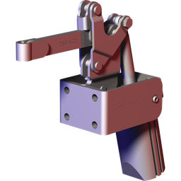 827-S - Pneumatisch betriebener Standard-Kraftspanner. Größere Version des 817-S