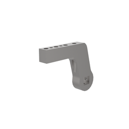 B8JG-1031-1 - Spannarm, seitlich, NAAMS, Länge 135 mm, Durchgangsbohrung 11 mm, mit Befestigungselementen