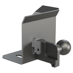 GTS-WB-B112-L : TRI-AXIS TRANSFER PRESS SHOVEL BALL ADAPTERS, Steel, 28.58mm Ball, Left Hand