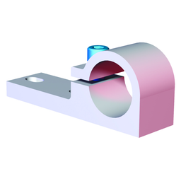 CPI-Bc-00-150  - Base Clamp w/ Two 6mm Dowel Holes