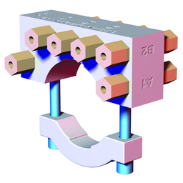 CPI-MBC-250-4V2B : Boom Mounted Manifold (6-port with blow-off)