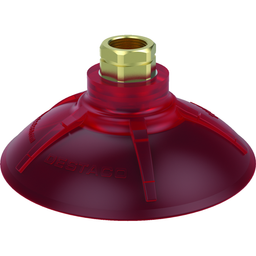 VC-110DD-U38-PU60 : Accelerate Polyurethane Deepdish Vacuum Cup