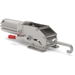 8051-H - PNEUMATIC LATCH CLAMP w/ NPT PORTS & HANDLE OPTION