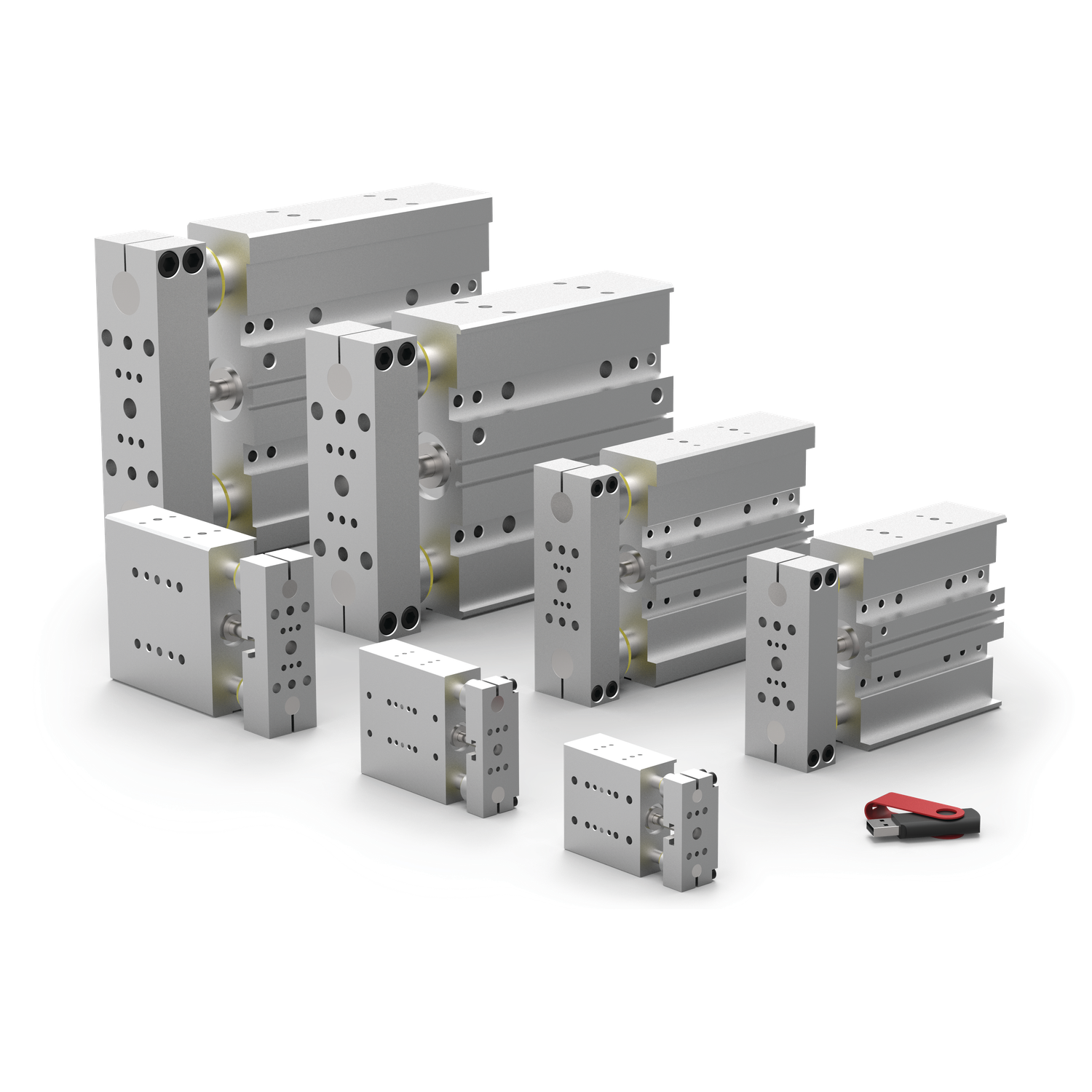 DLT12LB5S Thruster,Long Body DESTACO