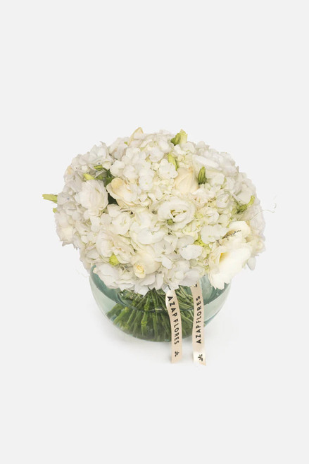 Estoy Contigo - Rosa y Hortensia Blanca