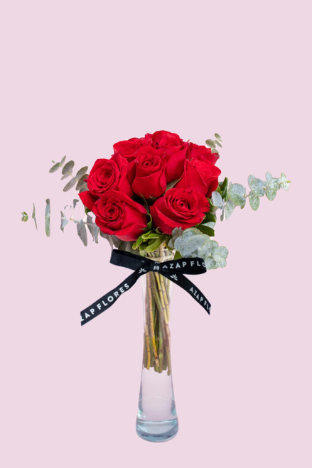 12 Rosas Rojas / Flores OAX CENTRO