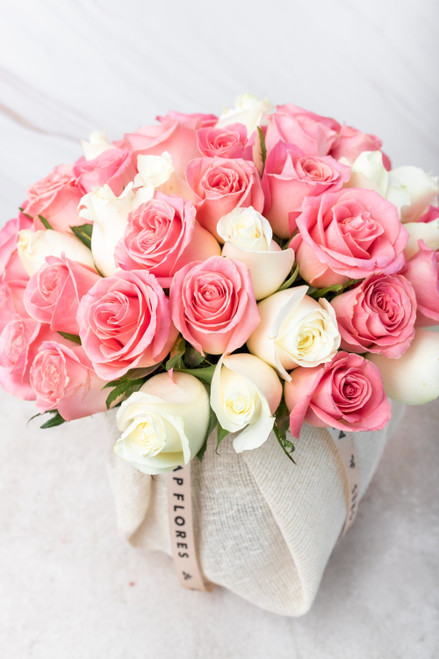 Burbuja de Rosas / Rosas Blancas y Claritas ENS