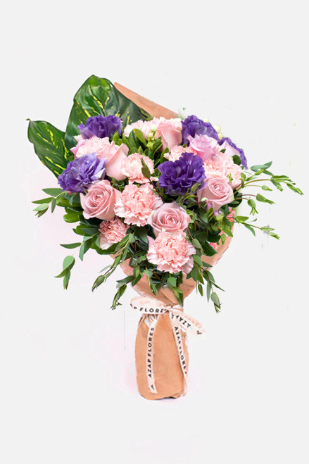 Amor Bonito / Rosa Clarita, Clavel Rosa y Lisianthus GDL