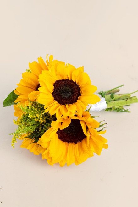 Ramo 5 Girasoles / Envoltura Yute VILLA