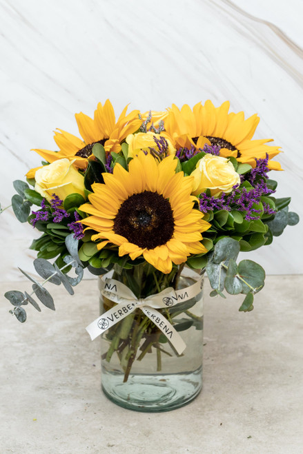 Luz de Sol / Girasol y Rosa Amarilla TAMPS