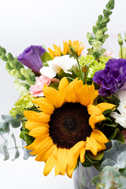 Emocionante / Girasol, Clavel Rosa y Blanco, Hortensia CULIACAN