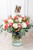 Himalaya - Rosa Blanca y Astromelia Rosa con Foto Personalizada