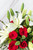Carmín / Rosas Rojas y Lilium Blanca MTY