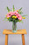 Optimista / Gerbera Rosa, Craspedía Amarilla MTY
