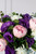 Jardín de Amor / Peonia Rosa, Lisianthus Morado y Clavel Blanco CUN