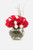 Burbujas de Amor / Rosas Blancas y Rojas en Pecera MZN