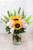 Feliz Día / Girasoles y Claveles Rosas ZAC