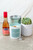Kit Vela Mirium Light Sapphire - Vino Rosado + Suculenta