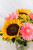 Por Siempre / Girasoles y Gerbera Rosa PUEBLA.
