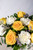 Honey Gold / Rosa Amarilla con Clavel Blanco 21SF CUN