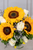 Sol Radiante / 3 Girasoles y Rosa Blanca | 21SF (B)