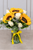 Sol Radiante / 3 Girasoles y Rosa Blanca | 21SF (B)