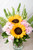 Feliz Día / Girasoles y Claveles Rosas ACA