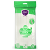 CLENDY HOME&CARE CANNUCCE DI PLASTICA BIANCHE CON SNODO IMBUSTATE SINGOLARMENTE BUSTA 100 PEZZI