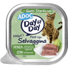 ADOC CATS DAY by DAY PATE' CON SELVAGGINA VASCHETTA 100 grammi (GATTI STERILIZZATI) 