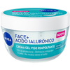 NIVEA FACE+ ACIDO IALURONICO CREMA GEL VISO RIMPOLPANTE 72h IDRATAZIONE VASO 100 ML