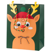 TRI COASTAL NATALE SACCHETTO REGALO PICCOLO FIGURA RENNA 