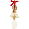 TRI COASTAL NATALE SET SPATOLA e FORMINA PER BISCOTTI CHRISTMAS 