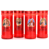 LUMINO VOTIVO SER 40T ROSSO IMMAGINI ASSORTITE LUMINI (durata 55 ore)
