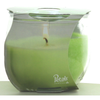 PETALI CANDELA PROFUMA AMBIENTE 30H FRAGRANZA MUSCHIO BIANCO 120 GRAMMI  VASETTO IN VETRO 