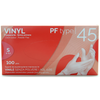 GLOVELY VINYL 100 GUANTI PF TYPE 45 SENZA POLVERE TAGLIA S 6-6,5