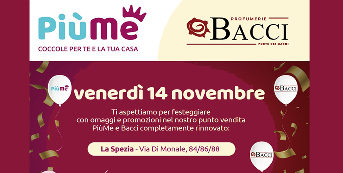 Mercoledì 28 Maggio ti aspettiamo alla festa di inaugurazione del nuovo punto vendita di Montecatini!