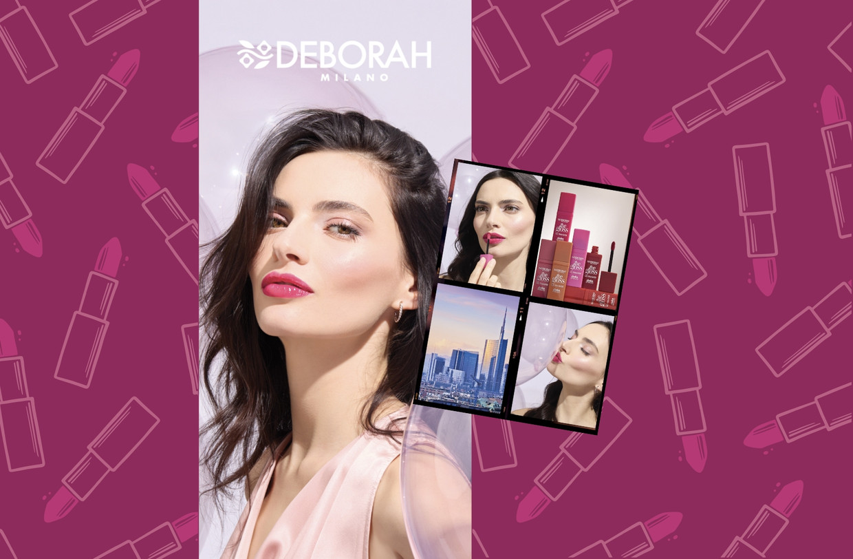 Deborah Milano rivoluziona il make-up labbra: arriva the gloss, il primo gloss no-transfer.