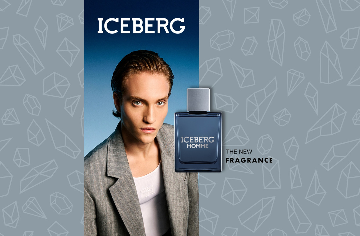 La nuova fragranza maschile di Iceberg.