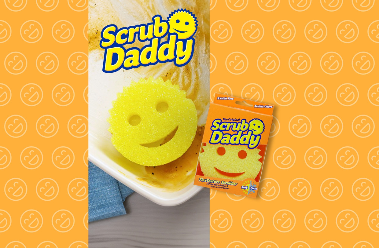 Cerchi un alleato efficace per rimuovere lo sporco più ostinato? Prova Scrub Daddy!