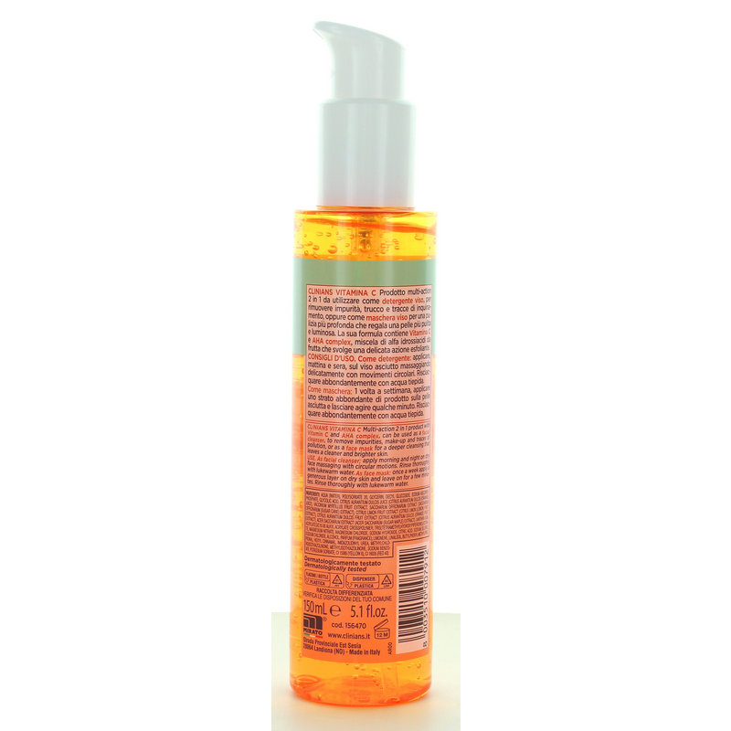 Clinians Aufhellendes Reinigungsgel – Mit Energilium, 150 Ml, Für Strahlende Und Frische Haut