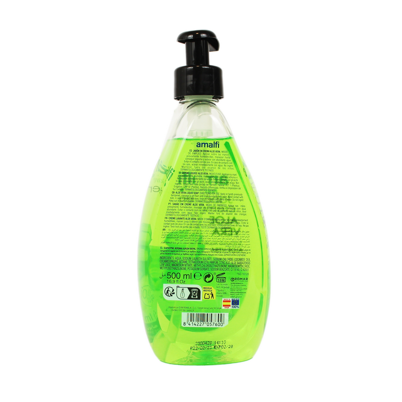 AMALFI SAPONE LIQUIDO ALOE VERA 500 ML - PiMe