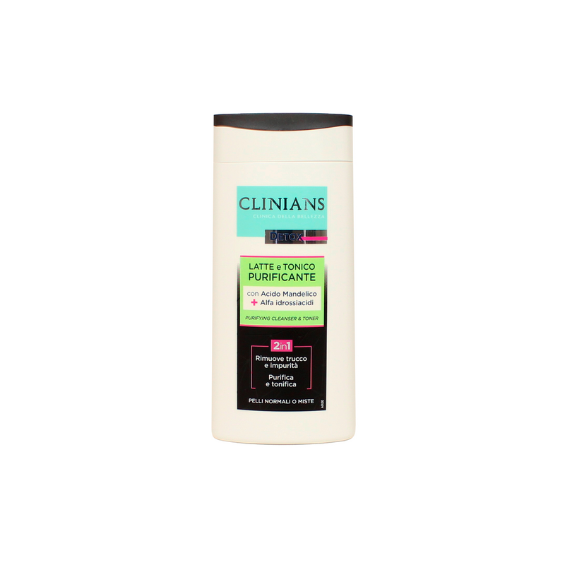 6 X CLINIANS Pure Beauty Gesichts-Milch & Tonic Mit Mandelsäure – Je 200 Ml