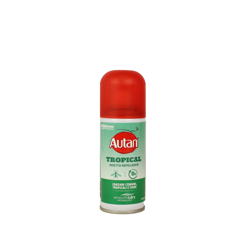 AUTAN TROPICAL REPELLENTE ANTIPUNTURA SPRAY SECCO 100 ML