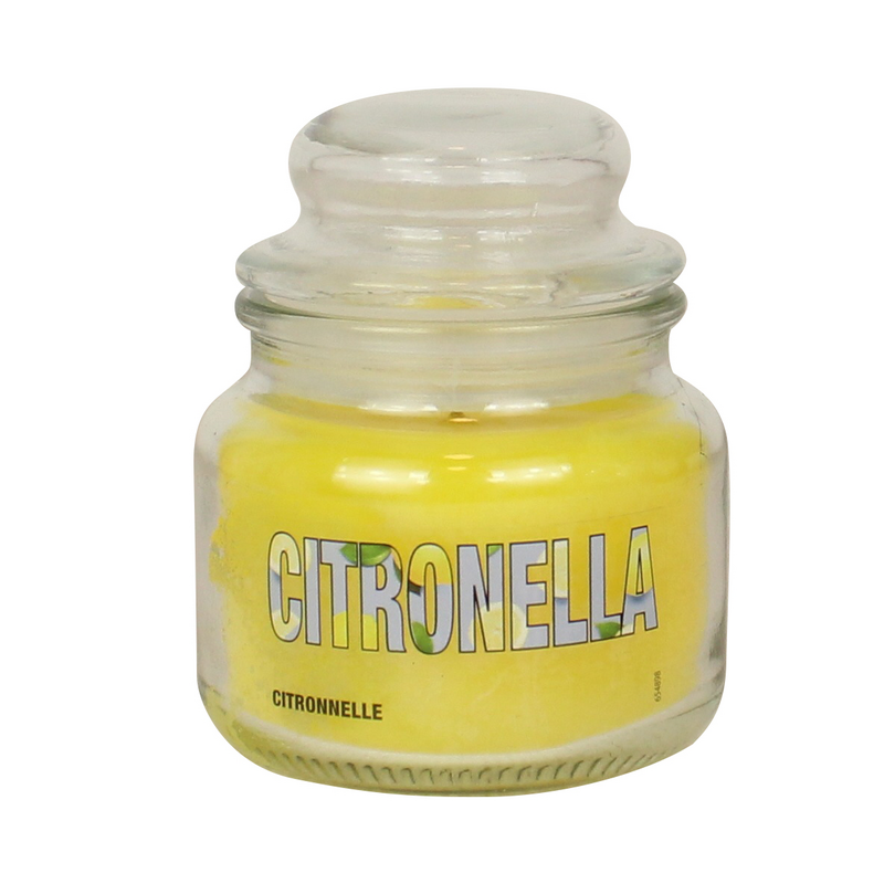 Candela Alla Citronella Di Java Anti-zanzare - Vetro, 100% Naturale, 20 Ore, Cereria Di Giorgio - Foto 9
