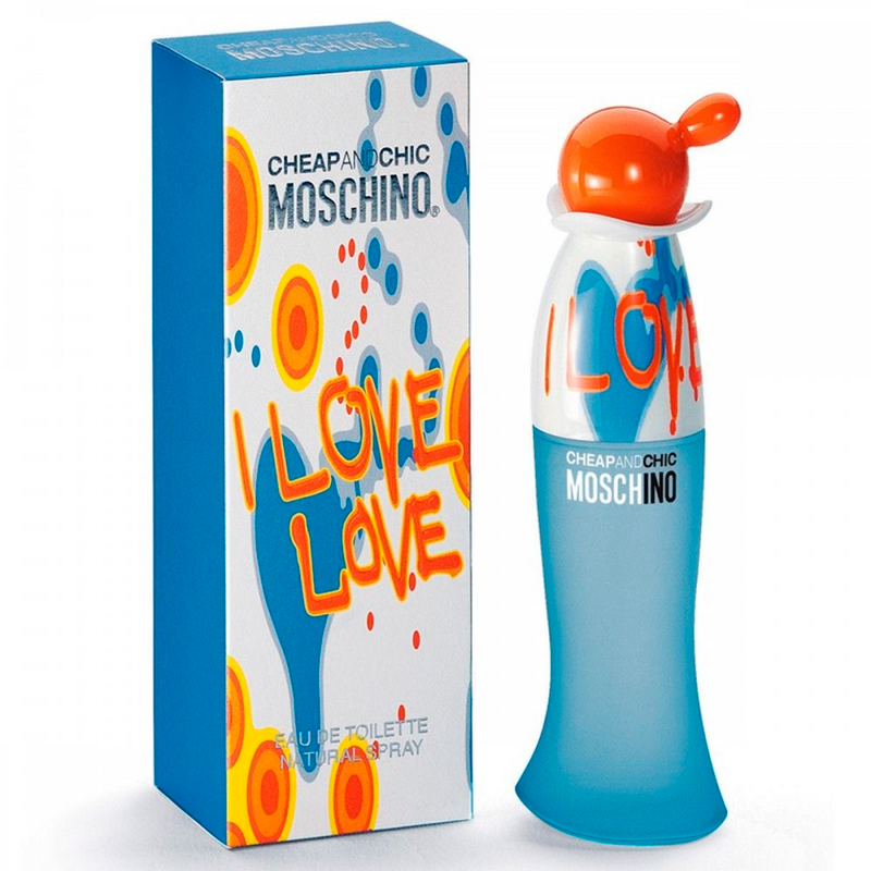 Eau De Toilette Intimo Uomo Moschino MOSCHINO C&C I LOVE LOVE EDT