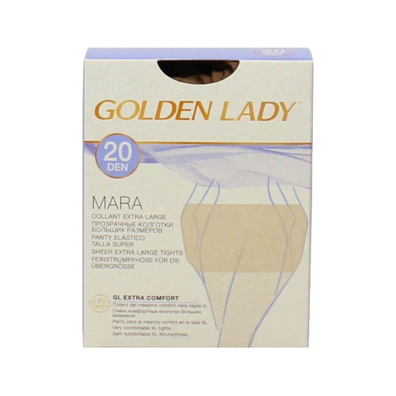 GOLDEN LADY COLLANT MARA 20 DENARI 70A COLORE DAINO TAGLIA XL IN