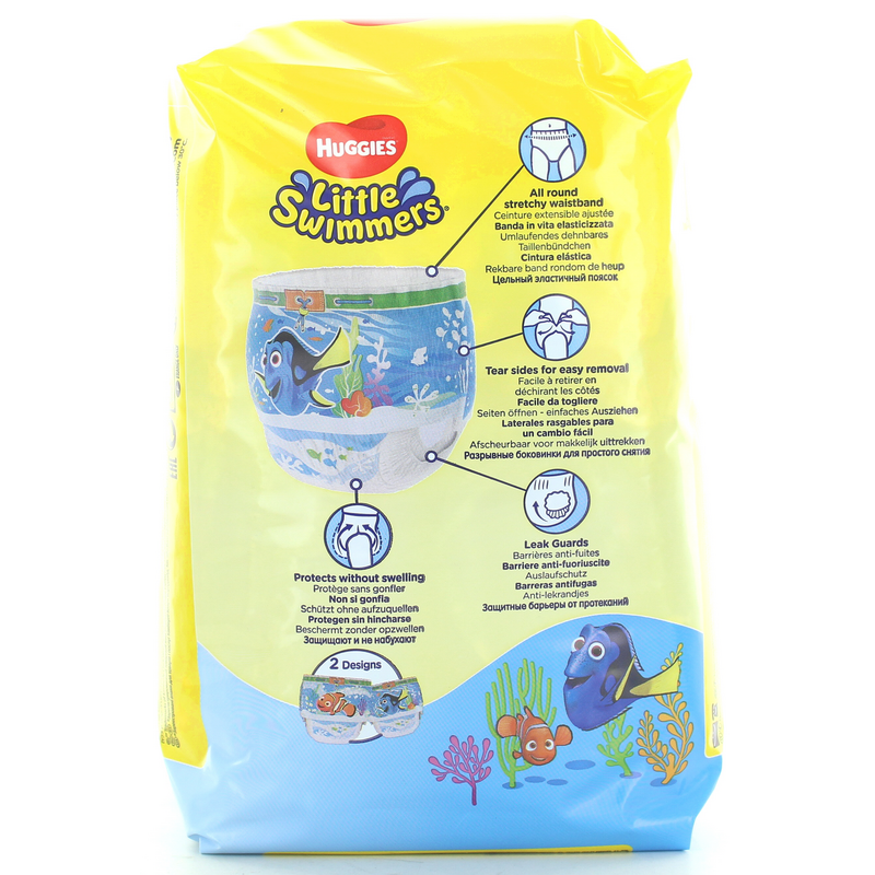 HUGGIES LITTLE SWIMMERS MUTANDINA BAMBINO SMALL TAGLIA 3-4 7-15 KG