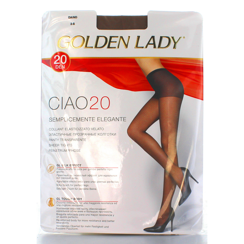 Ciao 20 Golden Lady 70 Den GOLDEN LADY CIAO COLLANT 20 DEN DAINO