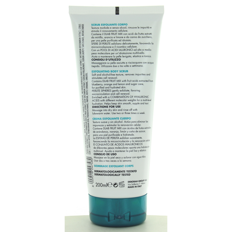 Dermolab Körper-Peeling & Anti-Cellulite Creme – Mit Hyaluron Und Superfoods Für Straffe, Glatte Haut